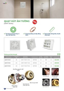 Báo giá quạt thông gió 2025